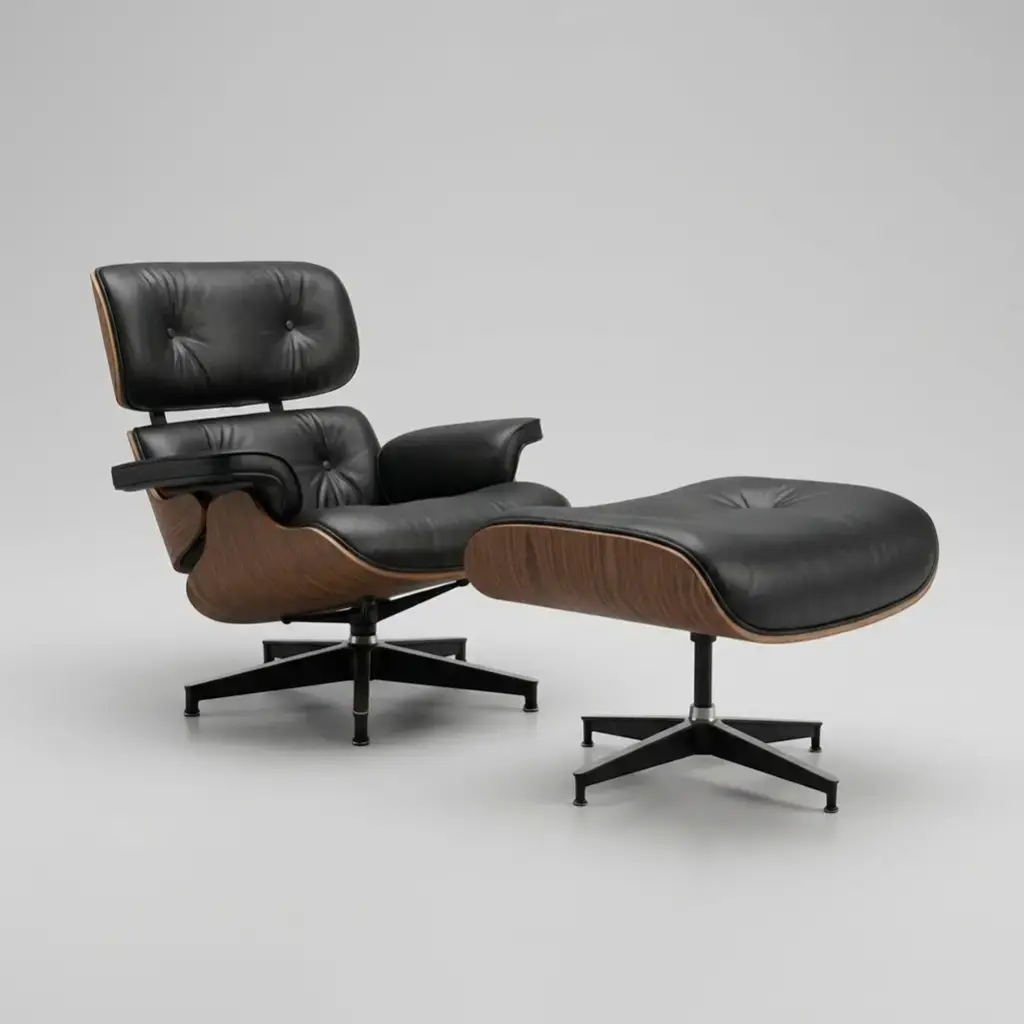 Lounge Chair with Foot Rest